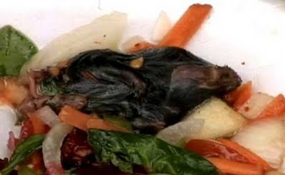 Mouse in a salad mouse in a salad